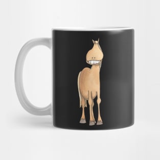 Horse, with perfect teeth! Give us a smile! Mug